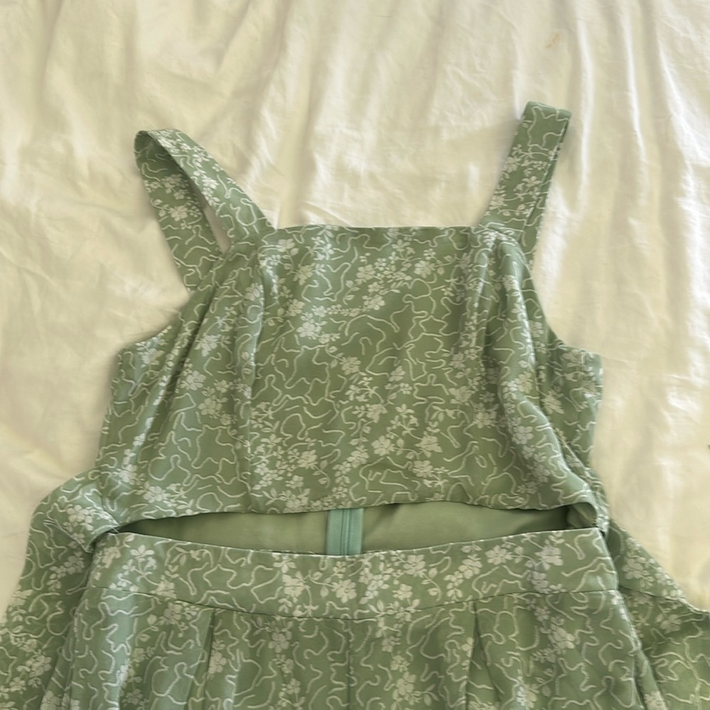 Flowy Green Jumpsuit